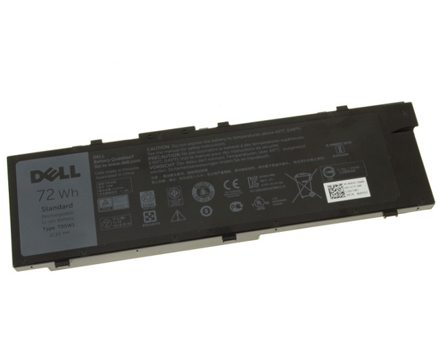 Original 72Wh Batterier Dell 0FNY7 0RDYCT 0TWCPG