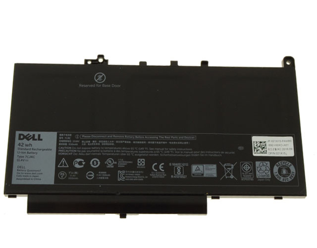 Original 3530mAh 42Wh Batterier Dell Latitude E7470-6DRWG