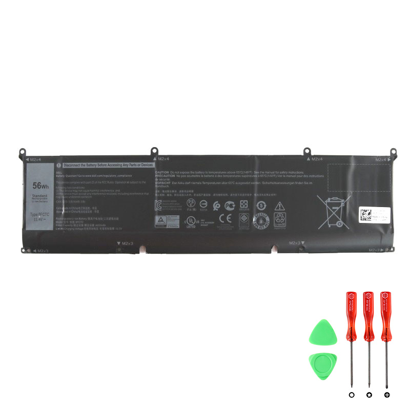 Original 4650mAh 56Wh Dell Alienware m15 R7 (3HPJV) Batterier