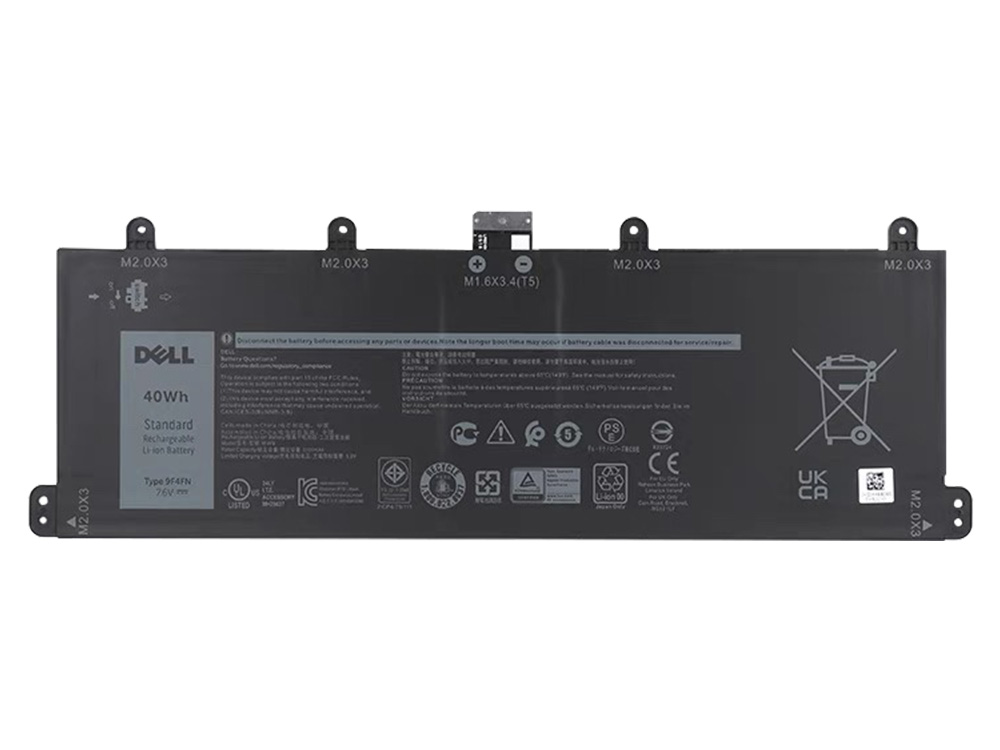 Original Batterier Dell 09F4FN X28GR 451-BCUF 5000mAh 40Wh