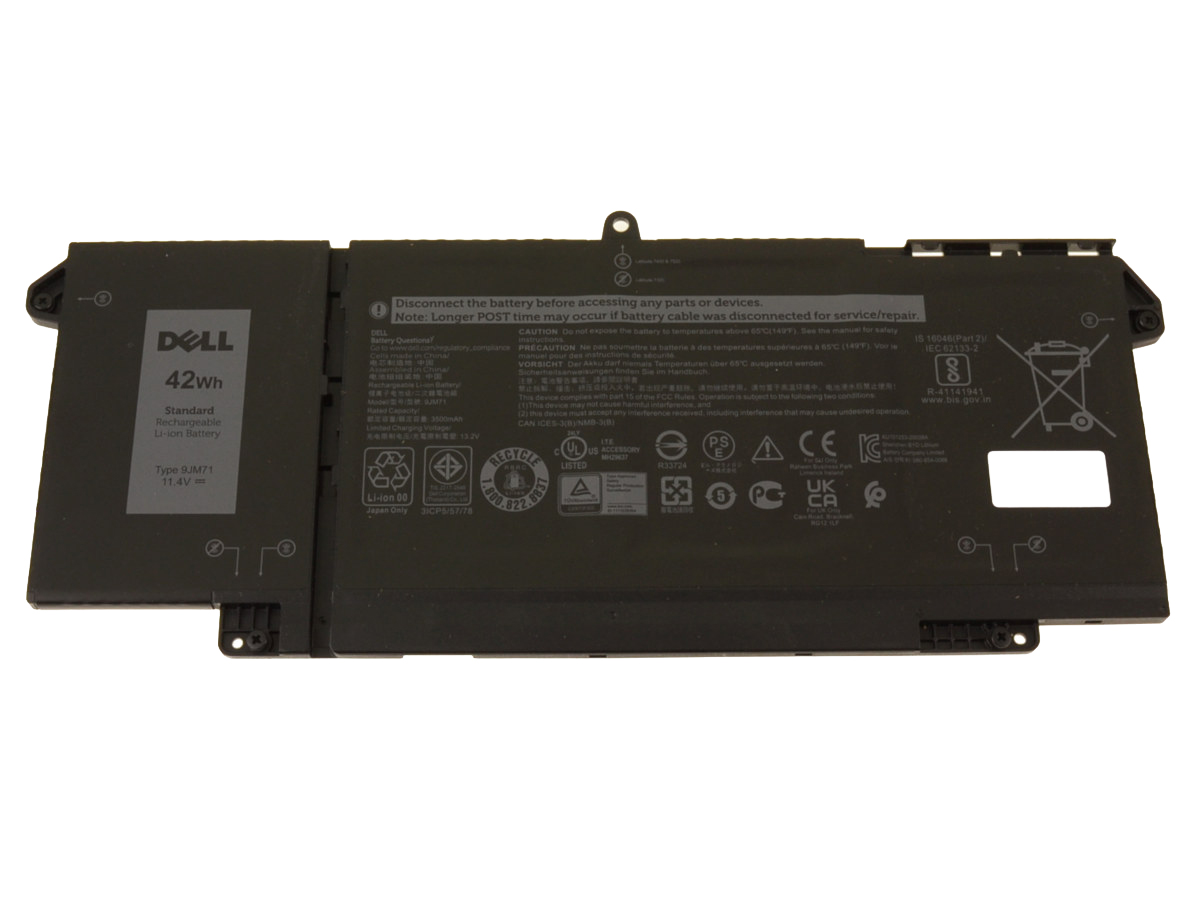 Original Batterier Dell 451-BCSI HDGJ8 A003D1 3680mAh 42Wh