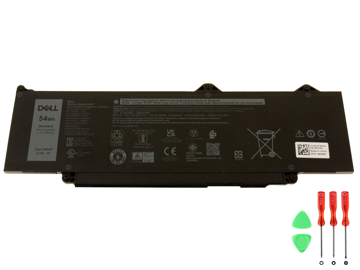 Original 4623mAh 54Wh Dell Inspiron 14 Plus (7441-cn75101sc) Batterier