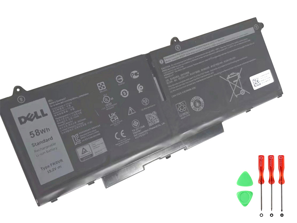 Original 3625mAh 58Wh Dell Latitude 13 (5330-74M4D) Batterier