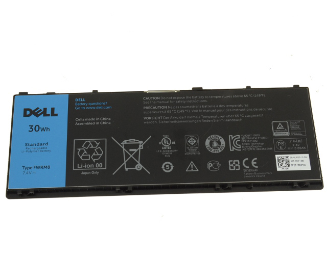 Original 4000mAh 30Wh Batterier Dell 1VH6G 1XP35