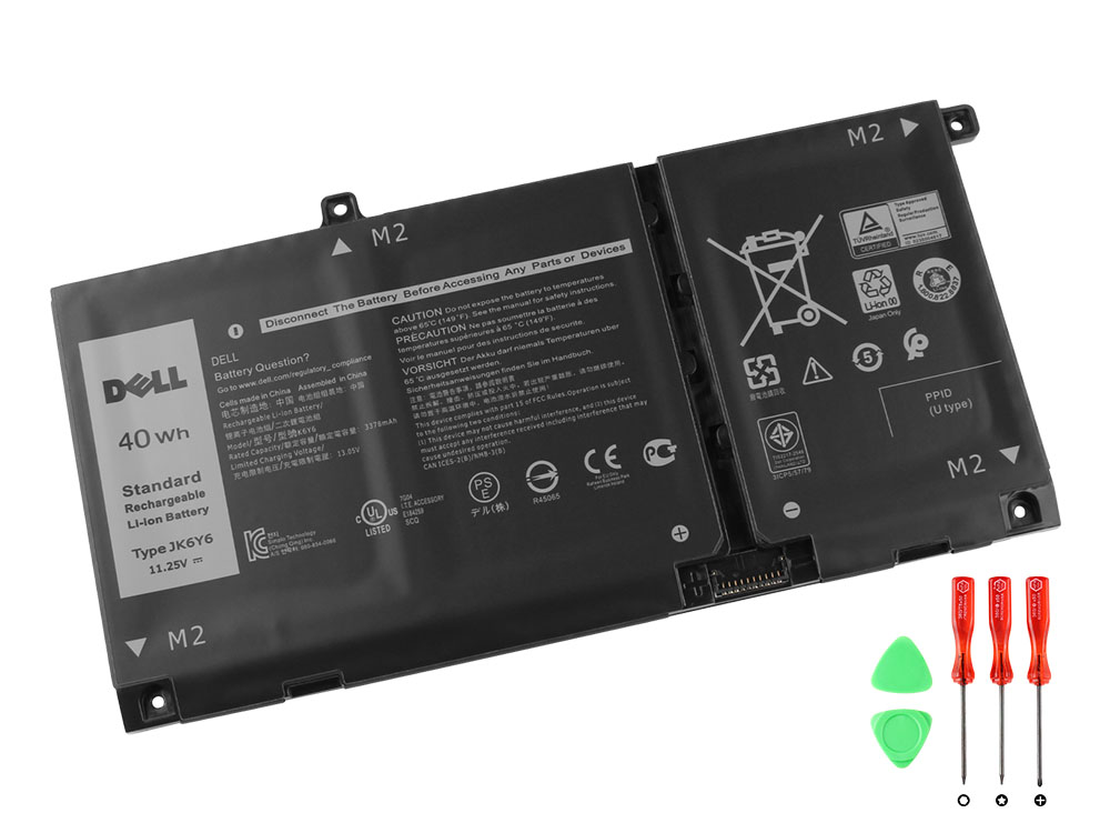 Original 3550mAh 40Wh Batterier Dell C5KG6 CF5RH JK6Y6