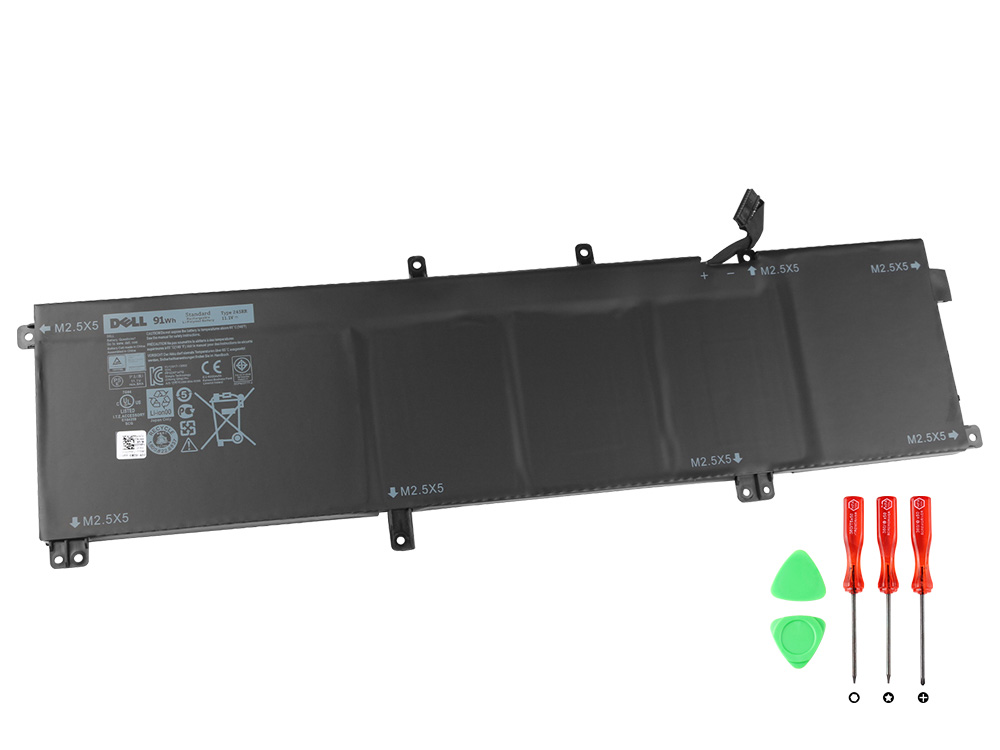 Original 91Wh Batterier Dell Y758W