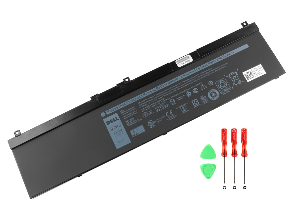 Original Batterier Dell 0DP9KT 97Wh