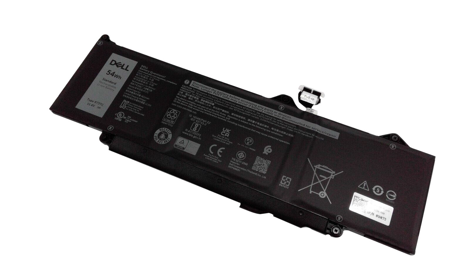 Original 4623mAh 54Wh Dell Inspiron 14 Plus (7441-cn75101sc) Batterier