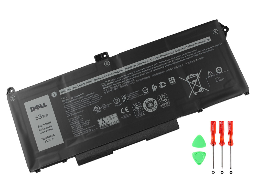 Original 4145mAh 63Wh Dell Latitude 14 (5420-0MCPY) Batterier