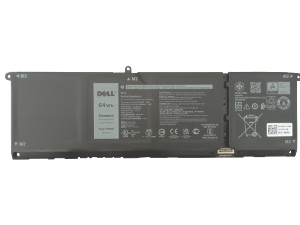 Dell 16 DC16256 Batterier Original 64Wh 4000mAh