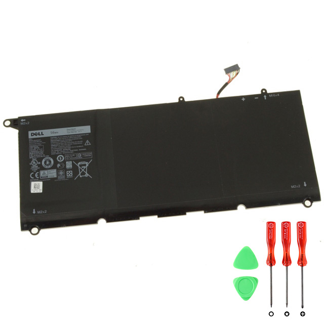 Original 56Wh Batterier Dell JD25G