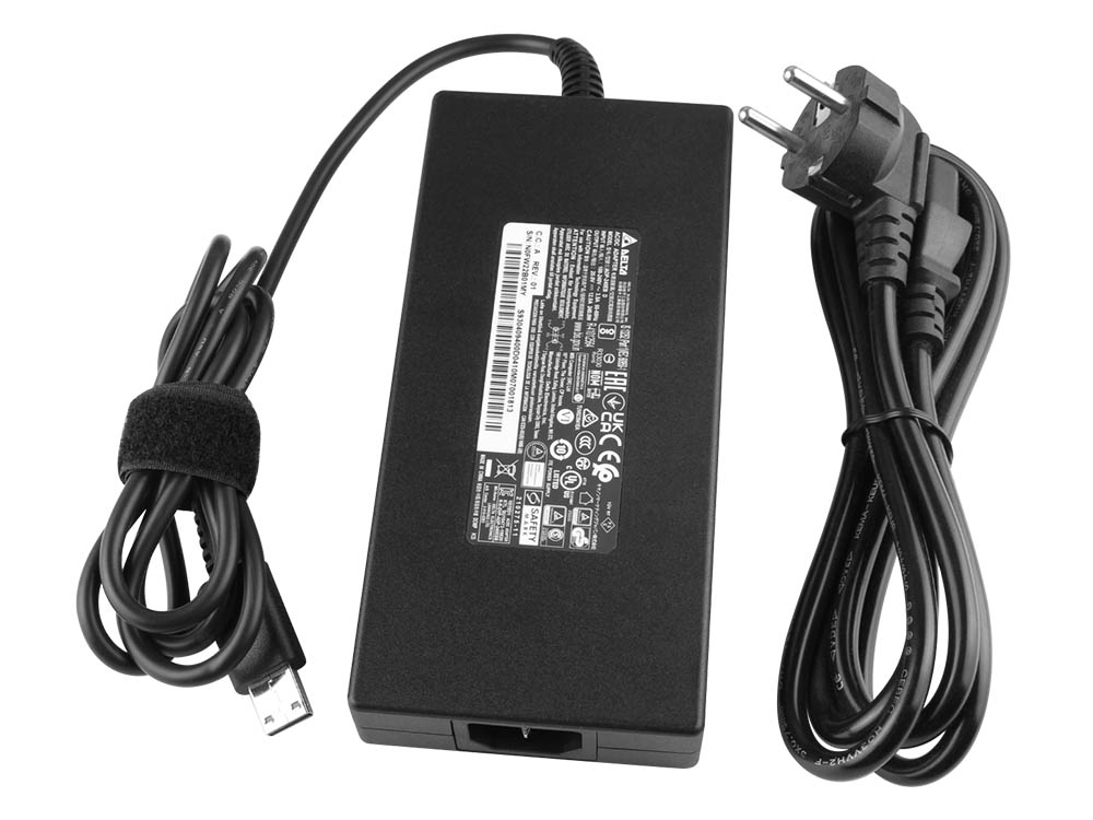 MSI Creator Z16 B12UE MS-15G1 Laddare AC Adapter Original 240W + Kabel