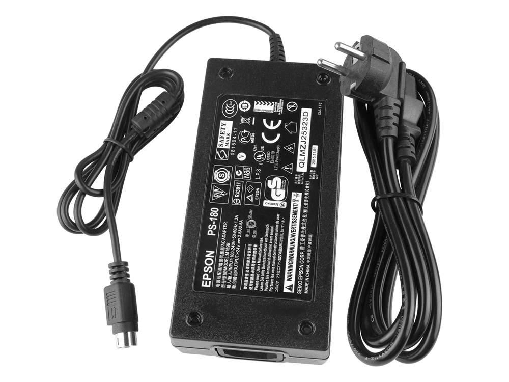48W AC Adapter Laddare för Epson PS-180 M159B M235A C825343