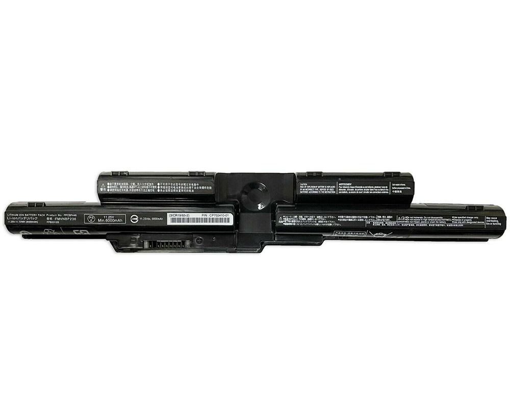 Batterier Fujitsu 34071097 6400mAh 72Wh
