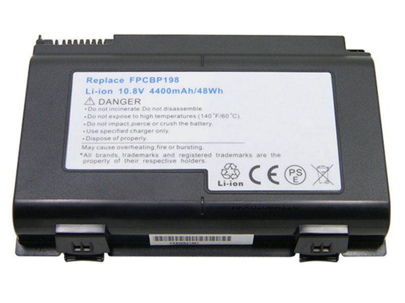 Batterier Fujitsu 0644550 0644670 0644680 4400mAh 48Wh