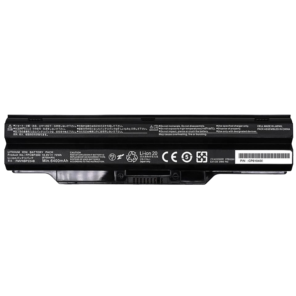 Batterier Fujitsu FMVNBP223 FMVNBP224B 6400mAh 72Wh