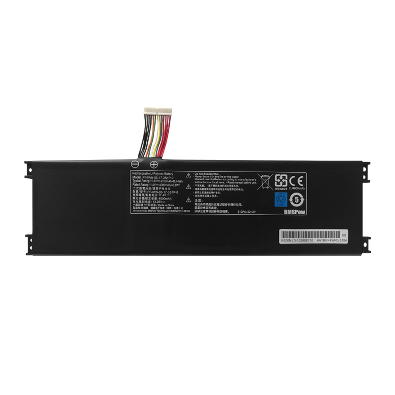 Batterier Getac PF4WN-00-13-3S1P-0 4100mAh 46.74Wh