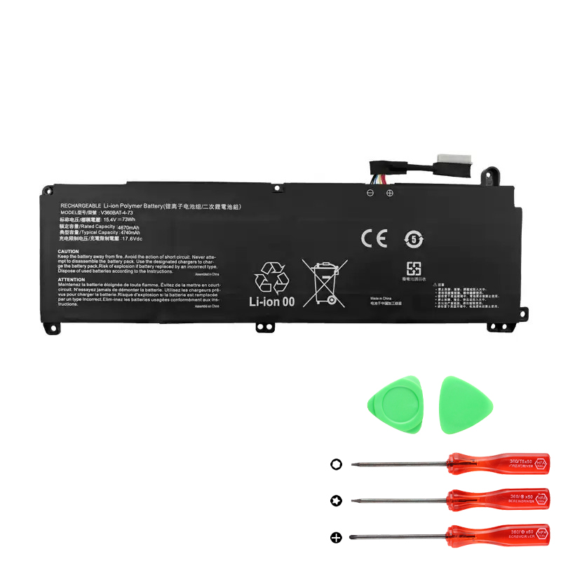 Colorful MEOW R16 Batterier 4550mAh 73Wh