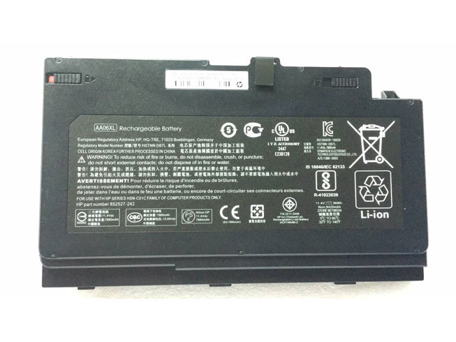 96Wh Original Batterier HP 852527-242
