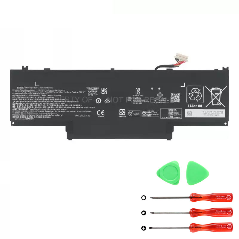 HP Elite x360 1040 G11 2-in-1 Batterier 5638mAh 68Wh