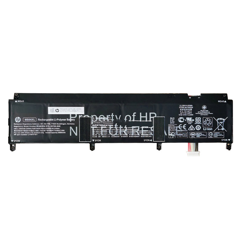 HP ZBook Power 16 G11 A Batterier Original 6880mAh 83Wh