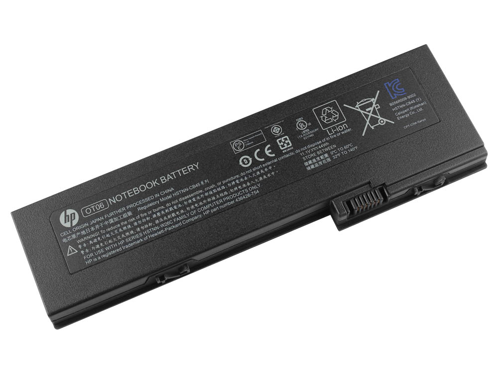Original 44Wh HP EliteBook 2760p Tablet PC Batterier