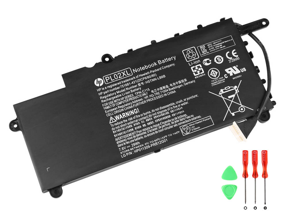 Original 29Whr Batterier HP Pavilion 11 x360 PC Series