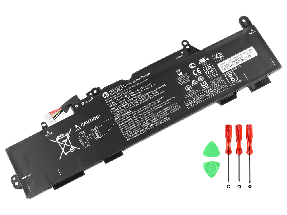 HP EliteBook 820 G5 Batterier Original 4330mAh 50Wh