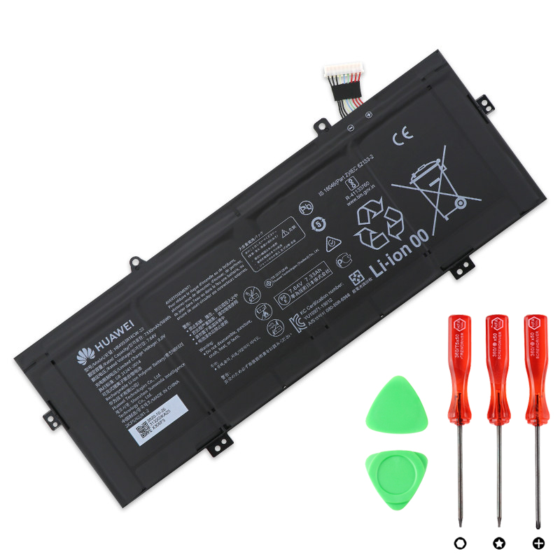 Huawei MateBook 14 KLVC-WAH9L Batterier Original 7330mAh 56Wh