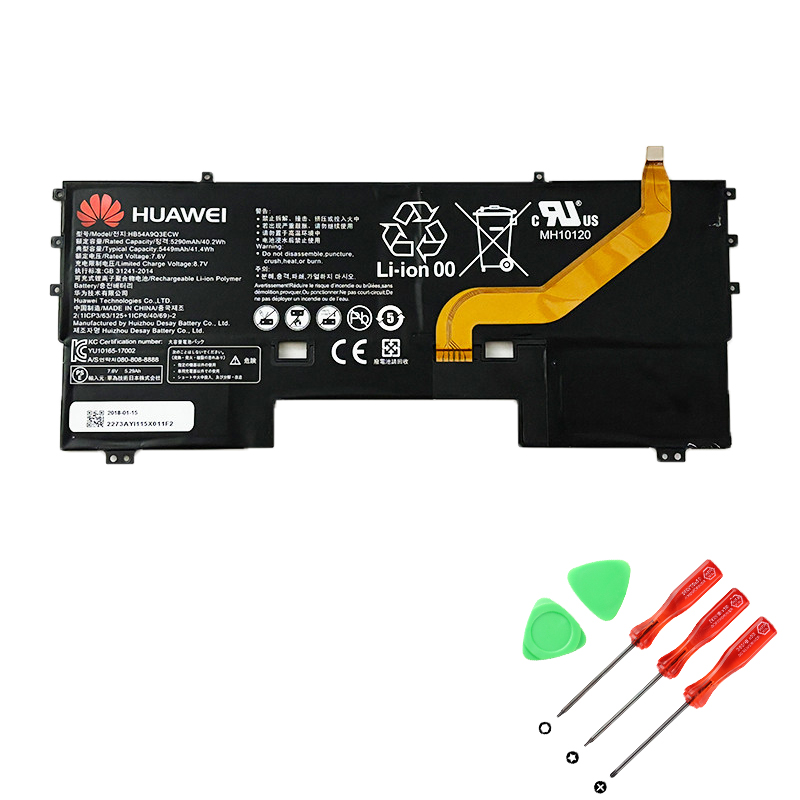 Huawei 1ICP3/63/125 1ICP3/63/125-2 Batterier Original 5449mAh 41.4Wh