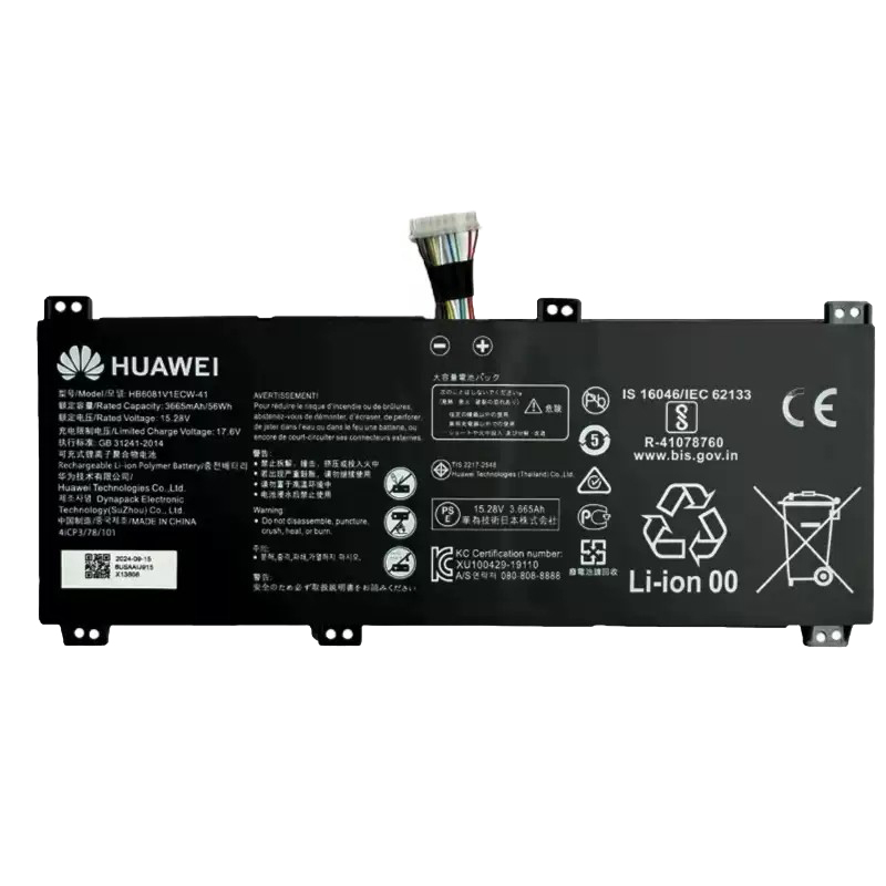 Original Batterier CameronSino CS-HUW290SL 3665mAh 56Wh