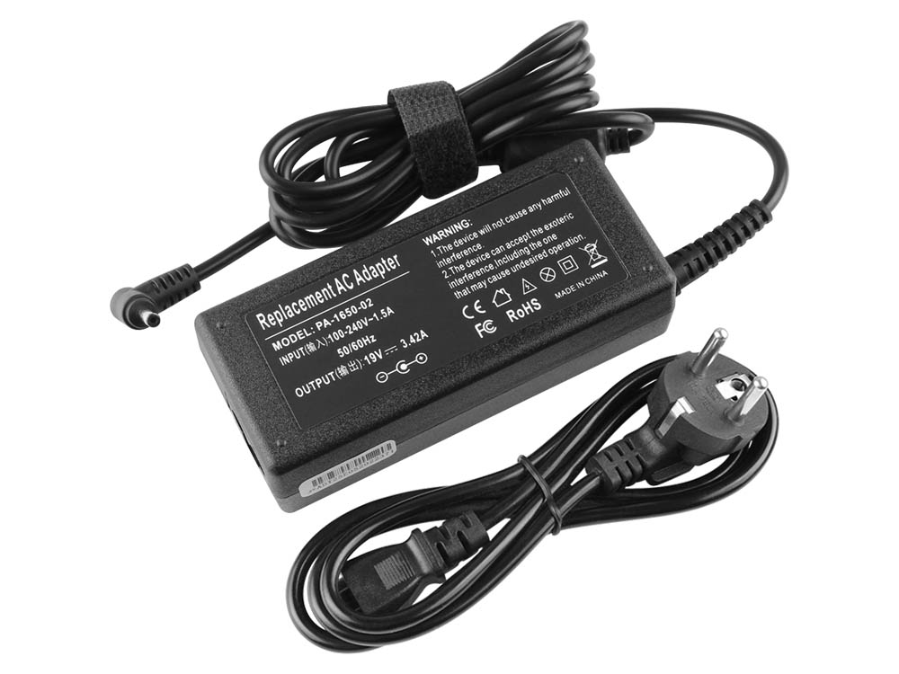 Acer Aspire Lite 15 AL15-31P Laddare AC Adapter 65W + Kabel