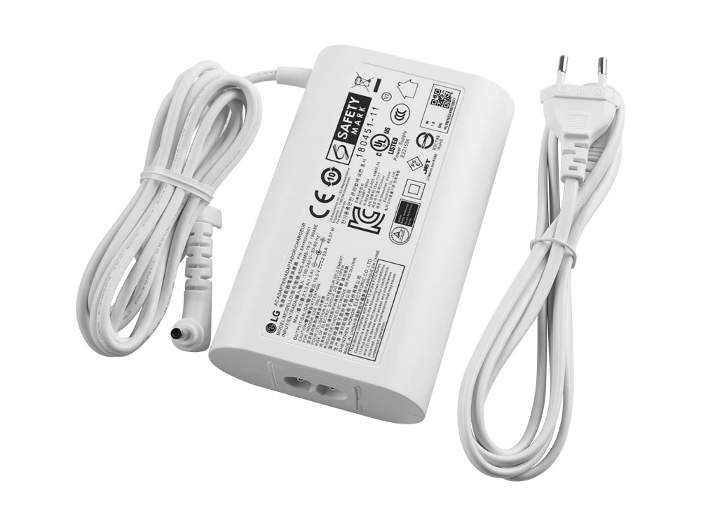 Original 48W Laddare LG Gram 14 2-in-1 14T90N AC Adapter + Kabel