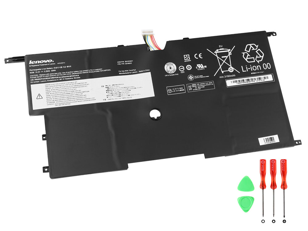 50Whr Batterier Lenovo SB10F46441 00HW003