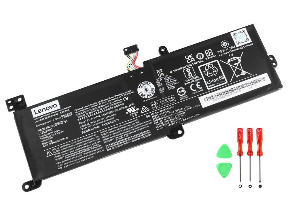 Lenovo BS145-15IIL 82HB Batterier Original 4610mAh 35Wh