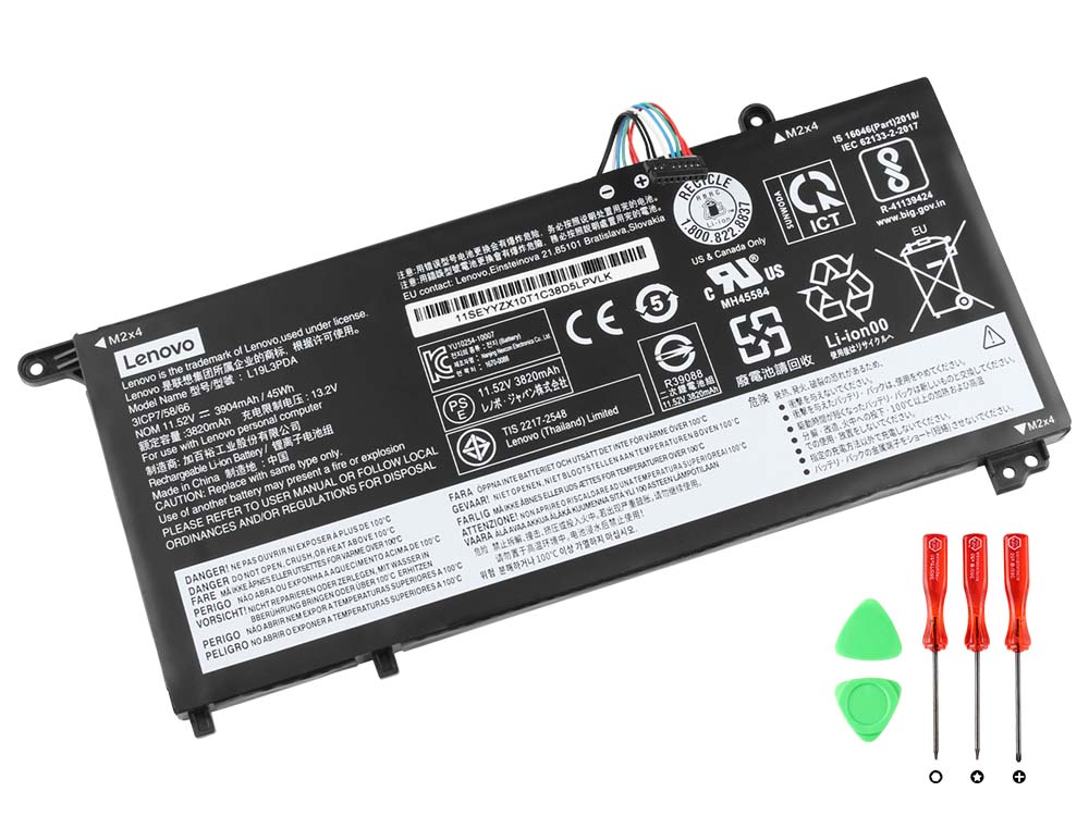 Lenovo ThinkBook 14 G3 ITL 21A3 Batterier Original 3907mAh 45Wh