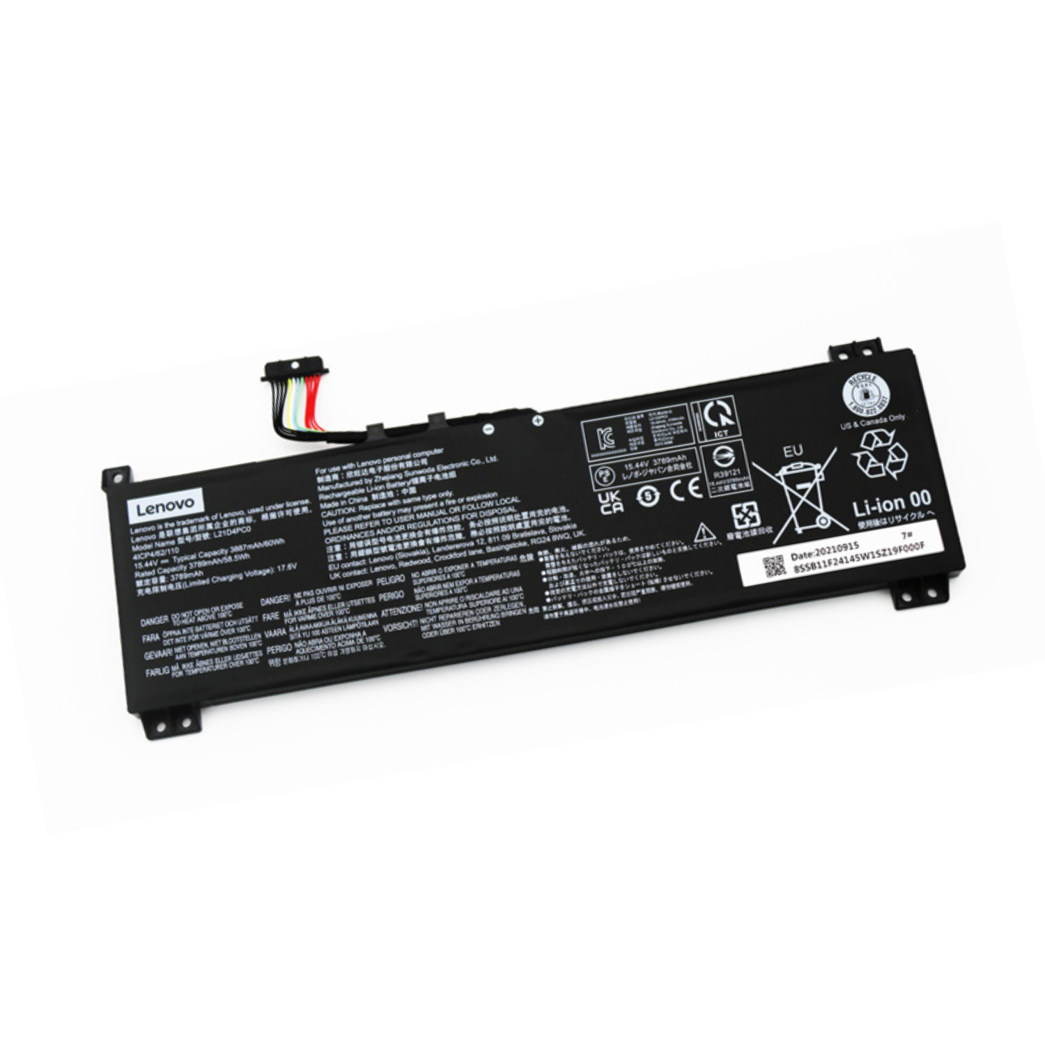 Lenovo Legion 5 15APH9 83EG Batterier Original 3887mAh 60Wh
