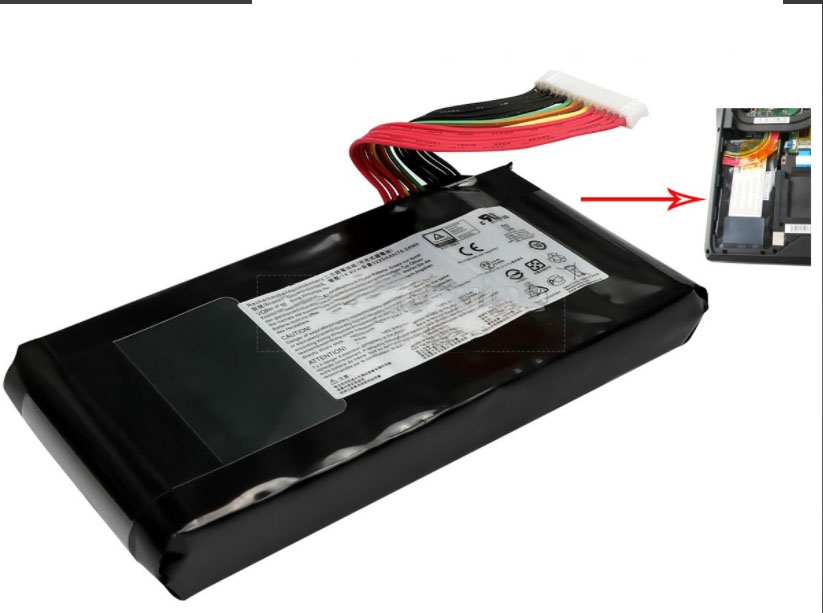 75.24Wh Original Batterier MSI GT73 GT73VR GT73VR MS-17A1