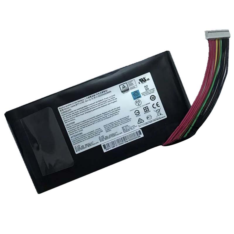 Batterier MSI GT76 Titan 10SF-034DE 6250mAh 90Wh