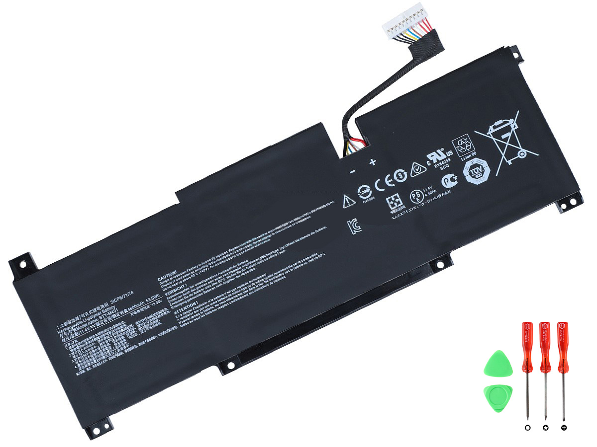 Batterier MSI BTY-M491 4600mAh 52.4Wh