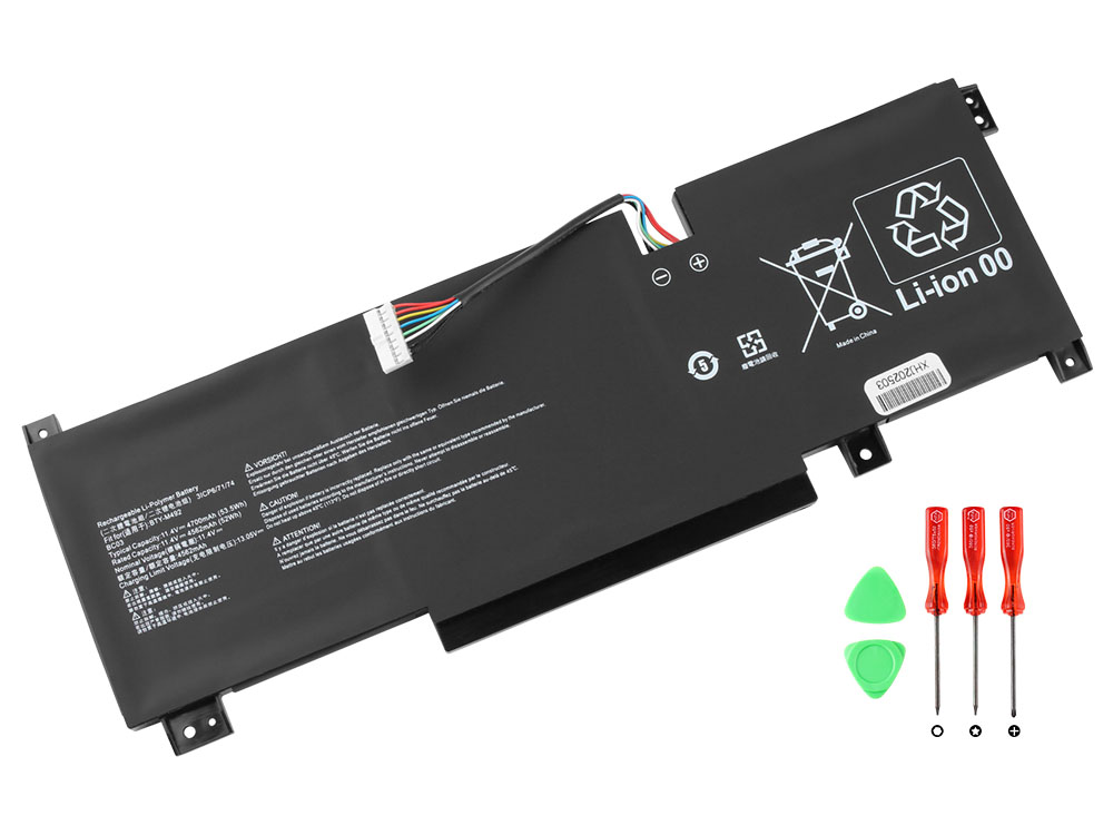 Batterier CameronSino CS-MSL760NB 4700mAh 53.5Wh