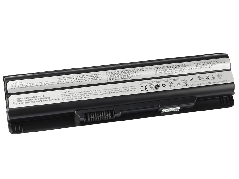 4400mAh Batterier MSI GE60 2PF Apache Pro (GTX 860M)