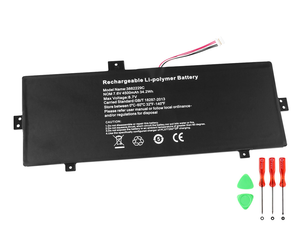 Batterier Medion 4006368010000mAh 38Wh 5Pines