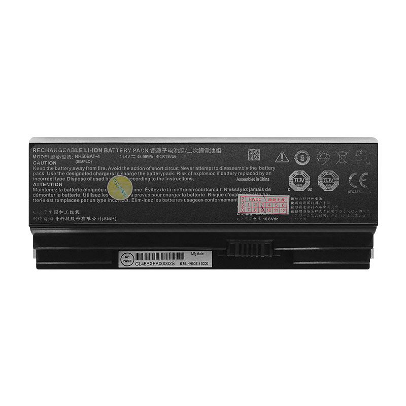 Batterier Clevo 20230207 3275mAh 48.96Wh