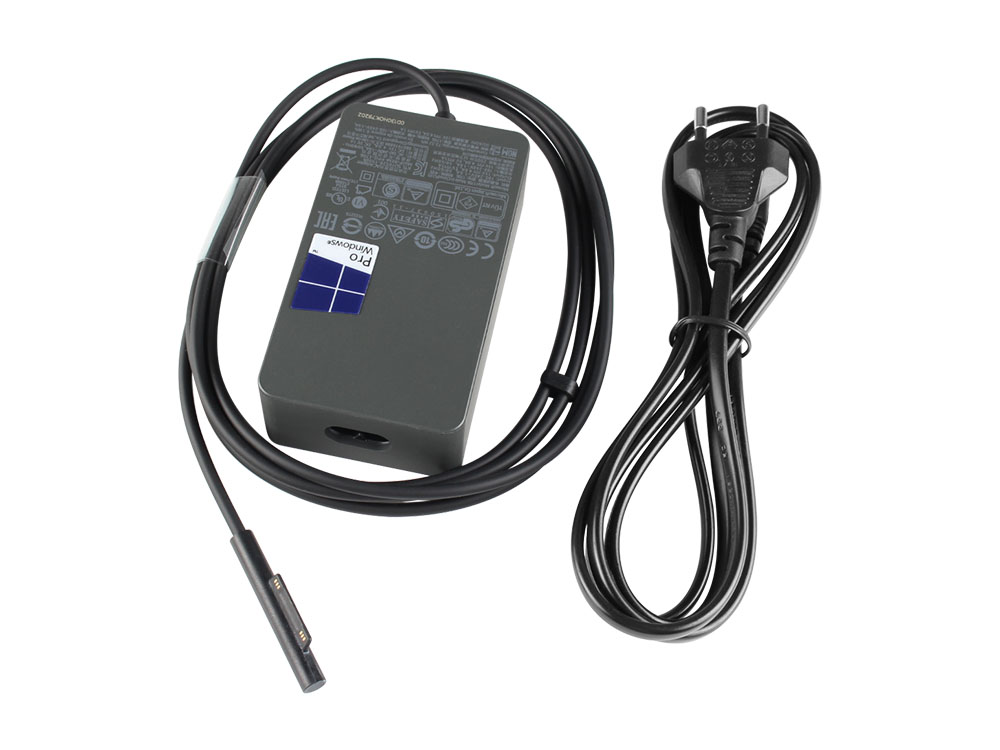 Microsoft Surface Laptop 13.8-inch Laddare AC Adapter Original 65W + Kabel