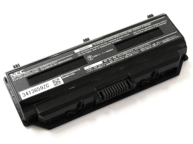 Original Batterier NEC PC-LL750LS6G PC-LL750JS6R 3350mAh 46Wh