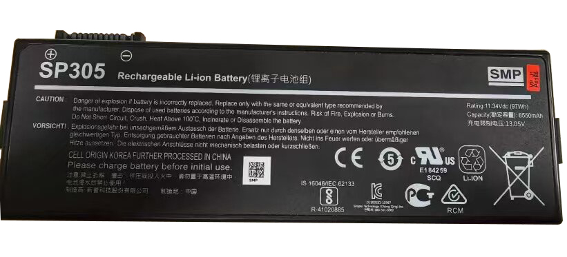 SIMATIC Field PG M5 Batterier Original 8550mAh 97Wh