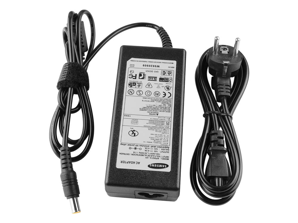 45W AC Adapter Laddare Samsung A4514_DDY A4514_DSM + Kabel