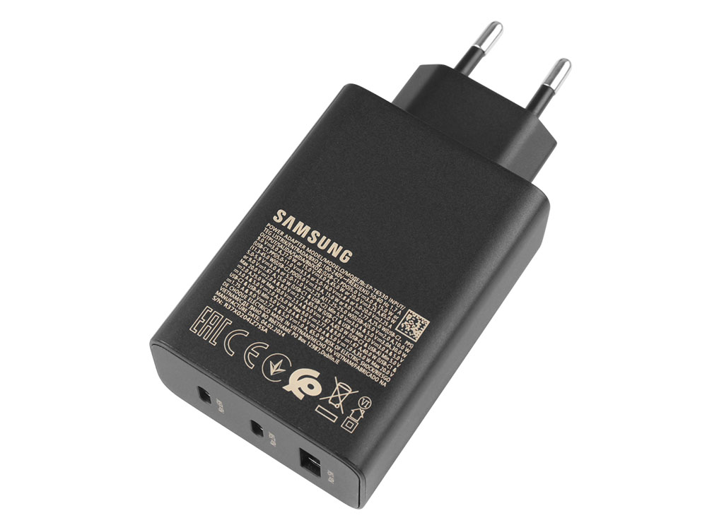Original 65W Samsung Galaxy Book 13 NP935XDB Trío Adapter Laddare