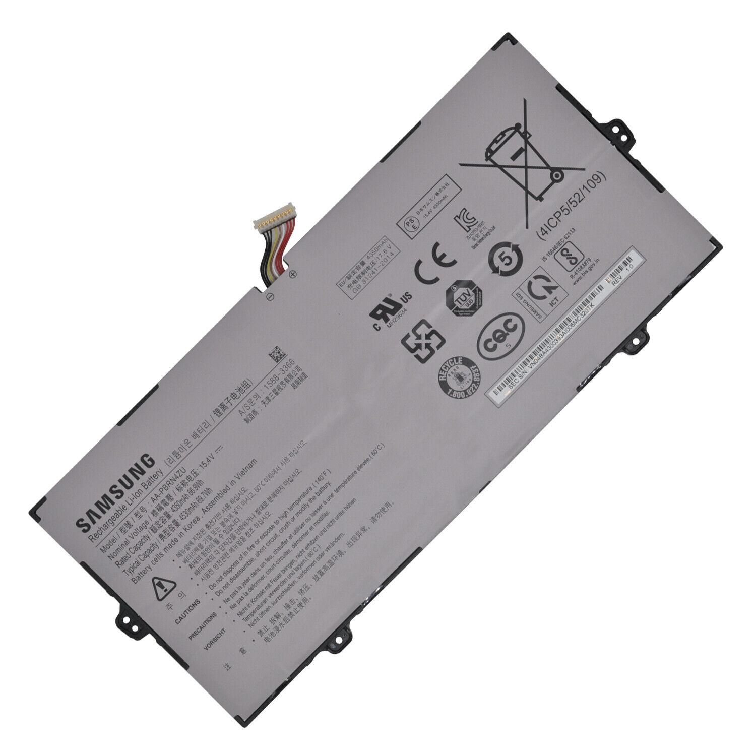Original Batterier Samsung 930QCJ 930XCJ 950XCJ 4350mAh 66.9Wh